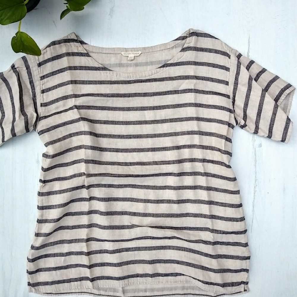 Eileen Fisher striped top